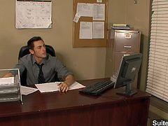 Tristan Jaxxx is struggling at work, and Tristan Phoenix seems to make all the right moves. Tristan Jaxxx comes into Tristan Phoenix's office to ask him for help with the secret to making sales. Tristan Phoenix gives him his secret, which is to look deep into his clients eyes. Tristan Jaxxx is starstruck, and can't stop thinking about Tristan Phoenix. He comes back into his office and they make the move again, but this time they kiss passionately and the office just melts away.