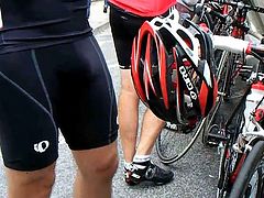 Str8 freeballing of bike men