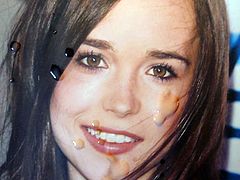 03.07 - Cum Tribute on Ellen Page