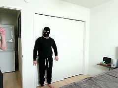 Have you ever fantasized about a robber, a burglar or even a hot guy you know disguised in a masked man, that comes when least expected in your home? Click to watch how this inciting surprise ends. The masked guy demands for a kinky blowjob. Enjoy the sexy story.