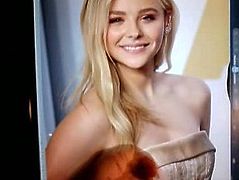 Cum Tribute to Chloe Moretz #4