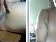 TWO HOT MATURES ON CAM MASTURBATING