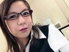 Beautiful Japanese Office Lady