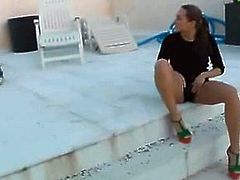 German girl ass fucked by cleaning guy