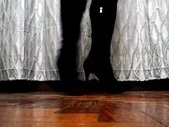 My sexy thigh bershka boots :)