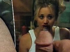 cum tribute to kaley cuoco