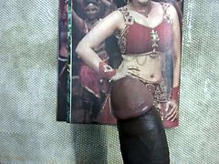 My hot cumshot on Queen HANSIKA