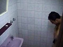 Str8 hidden cam spy in public shower