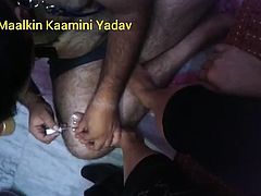 Indian Femdom Maalkin Kaamini Yadav Pedicure