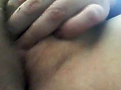 Close up masturbation