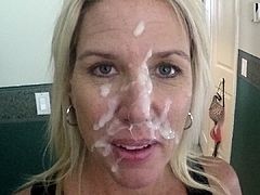 Lunch time cum facial