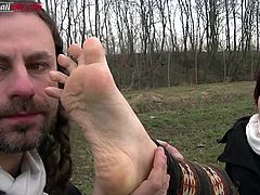 UI041-In the Country With Leila-Foot Fetish Humiliation