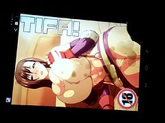 Anime Cum Tribute - Tifa Huge Tits Cumshot