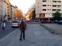 pretty girl hooker in Berlin on the street