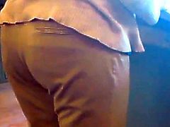 Ass In Khaki Pants