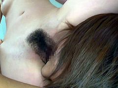 A naughty Japanese lady is just craving to have fun in the company of her passionate lover. Click to see sexy Yura nude. The brunette slut has small lovely tits and a hairy delicious cunt. Don't miss the exciting blowjob scene!