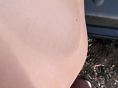 A blow job in the car