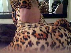 Perfect teen roommate fucked hard in cat costume!!!(Part2)