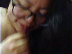 Justine Lim Sucking her way to a facial