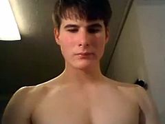 Handsome Horny Gay Boy Cums (Oregon,USA)