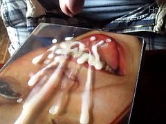 Plaster my waitress yes we can CUM soaked tribute