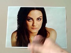 Mila Kunis cum tribute