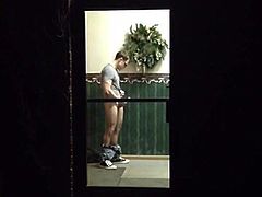 told my neighbor to come out in the hallway