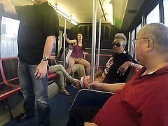 Public sex in the bus