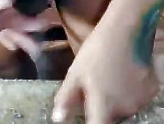 Hard Cock Tranny Masturbation Show