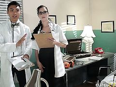 Exotic Ryder Skye with big tits fucks a lot with hot bang buddy Johnny Sins before getting orgasm