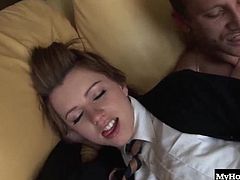 wearing a traditional school girl uniform, including cute little cotton panties, in this hot sex session from Digital Sins Fresh Out Outta High School 5. Watch as Lexis hot little shaved pussy is licked and then fucked, with a facial cumshot to close out the scene.