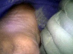 paja con los pies de mi mujer dormida .......