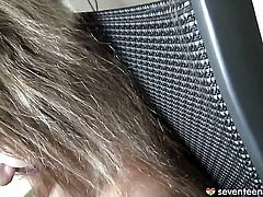 Adrianne B cant live a day without getting her mouth banged by hard cocked guy