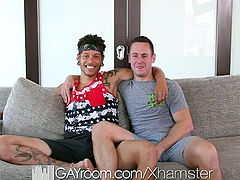 GayRoom - Brenner Bolton Slides on Jay Fines 10 inch Cock