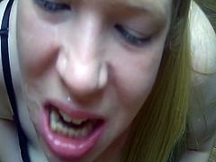 Chubby Cum In Mouth