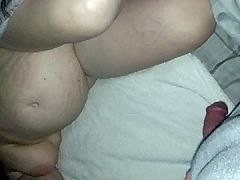 BBW wife in bed
