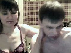 Russian Aleksandr and Svetlana webcam show