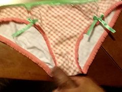 Cum in stolen panties