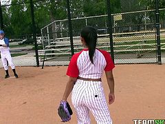 A hot brunette latina is a rare appearance on the sports field. This bitch loves to keep fit and also enjoys to get dirty. Click to watch slutty Priya, showing her big boobs to the camera. She's got a large sensual smile and the lucky winner gets to admire her crazy ass, too. Have fun and relax.