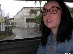 Scarlett has a choice, either to stand in the rain, or to jump into my van and I'll take her home. I ask for it quite a bit- a little love and affection. My hard dick is longing for a female touch... Well, do you agree?