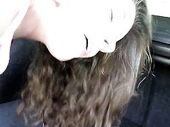 Ultra hot pornstar Anita B sucks like theres no tomorrow in steamy oral action with hard cocked guy