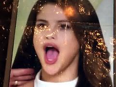 Selena Gomez Cum Tribute