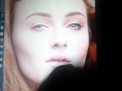 Sophie Turner cum tribute 2