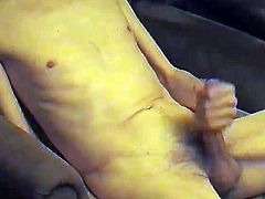 Wanking and cumming