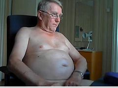 finnish daddy shows cock