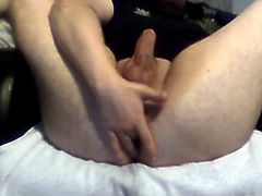 Boy fingered his ass on Cam