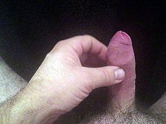 wanking my hard cock