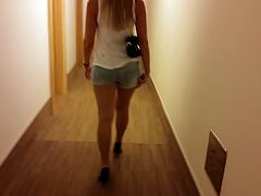 Sexy walk in Hotel II