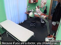 Doctor got lucky with busty patient