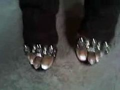 ebony french toenails and plats
